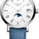 Longines L4.330.4.11.2 Elegant Collection Moonphase White Dial on Strap image 0 thumbnail