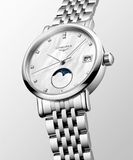 Longines L4.330.4.87.6 Elegant Collection Moonphase White Dial on Bracelet image 3 thumbnail