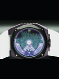 Urwerk UR-100V Violet on White Rubber Strap image 5 thumbnail