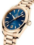 Omega 220.50.38.20.03.001 Seamaster Aqua Terra 150M Moonshine Gold on Bracelet image 2 thumbnail