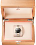 Omega 220.20.41.21.01.001 Seamaster Aqua Terra 150M Steel and Moonshine Gold on Bracelet image 2 thumbnail