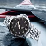 MeisterSinger UN902 Unomat Black/Old Radium image 3 thumbnail