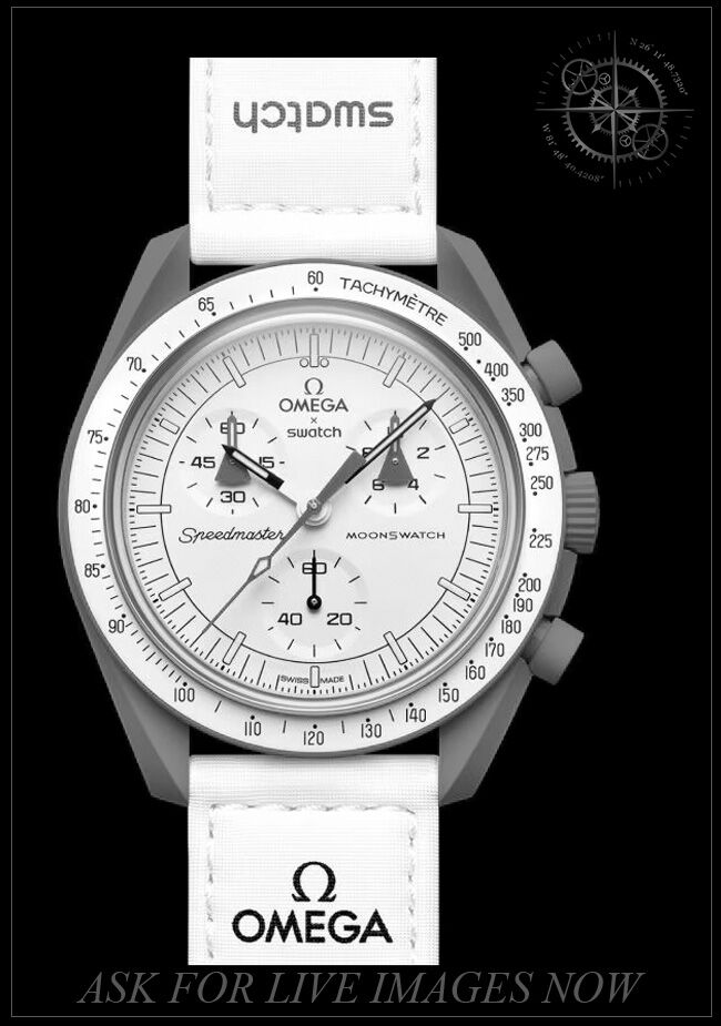 Swatch X Omega SO33R100 Mission to Mars