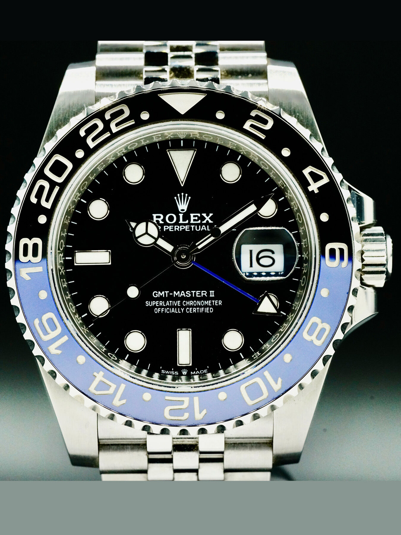 Rolex 126710BLNR GMT Master-II Batgirl