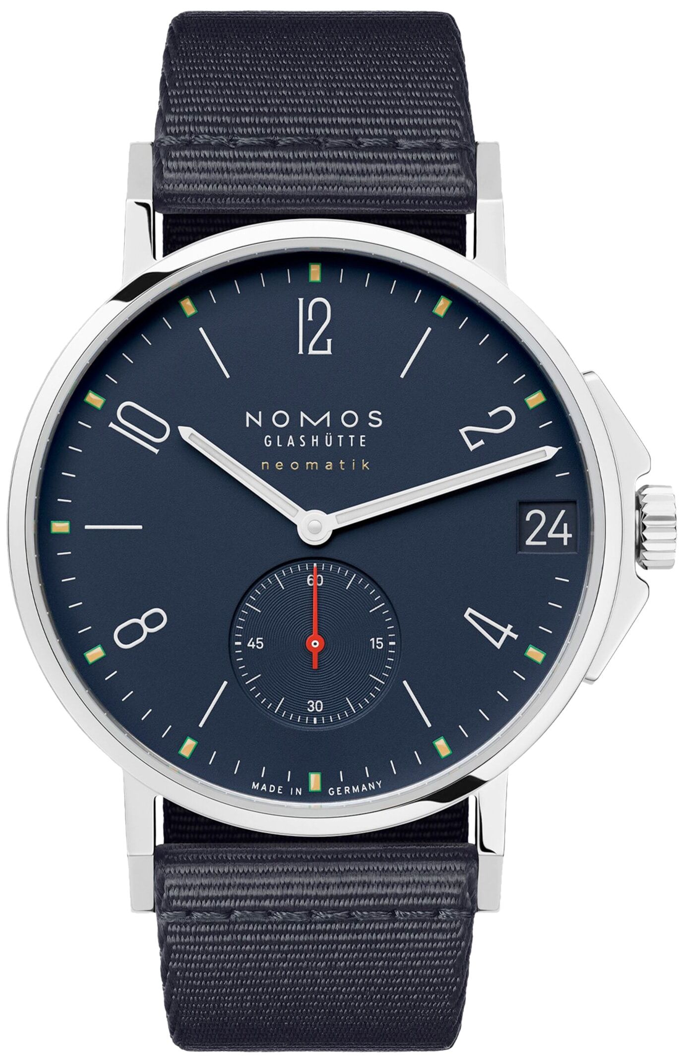 NOMOS Glashütte Ahoi Neomatik 38 Date Atlantic