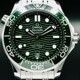 Omega 210.30.42.20.10.001 Seamaster Diver 300M Green Dial on Bracelet image 0 thumbnail