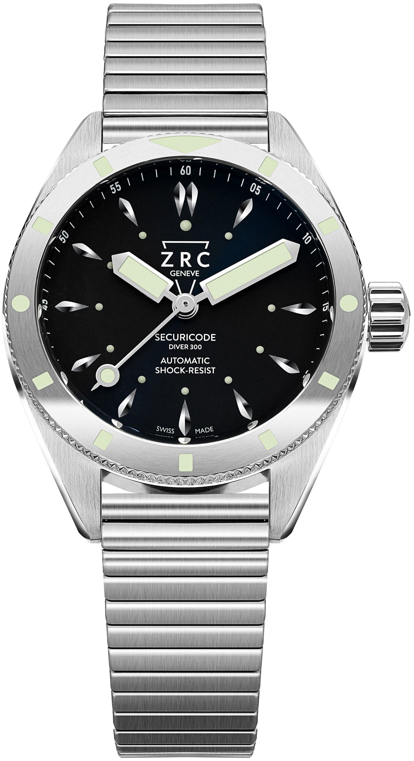 ZRC SC39163 Securicode Diver300 on Bracelet