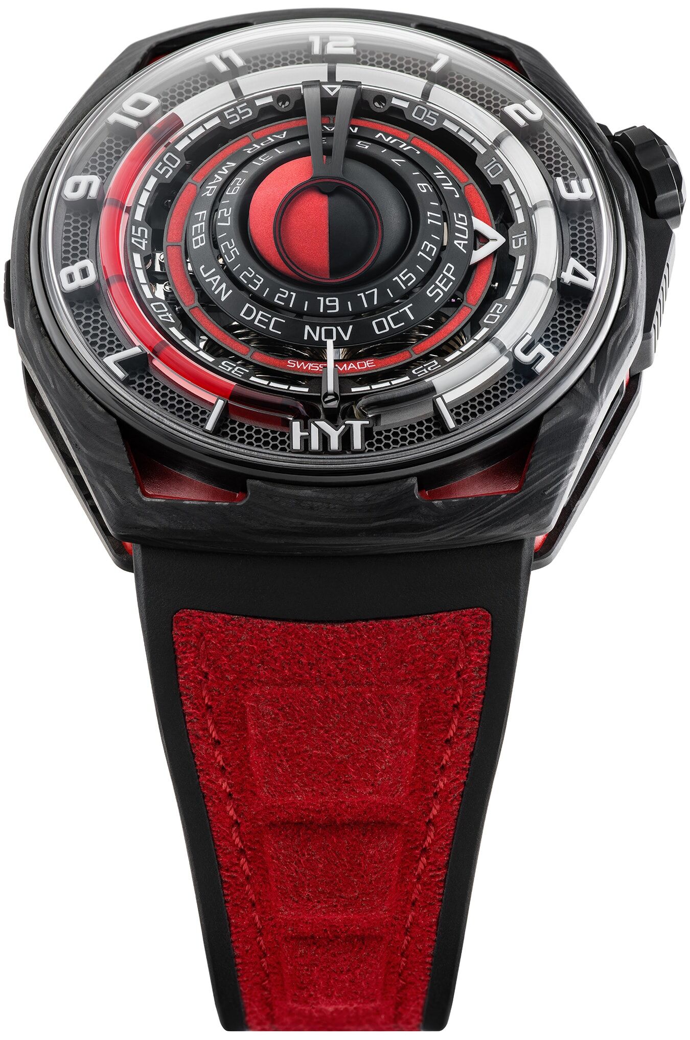 HYT H02757-A Moon Runner Red Magna Limited Edition