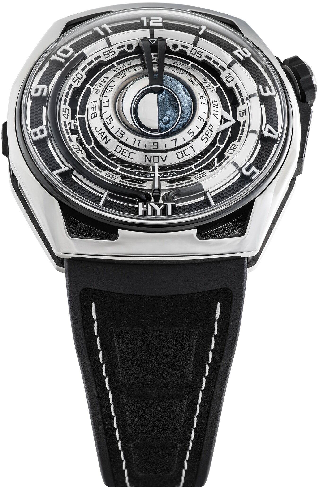 HYT H02981-A Moon Runner Grey Ghost Limited Edition