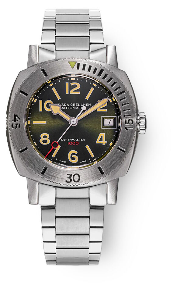 Nivada Grenchen Depthmaster 14103A20 Numerals Date
