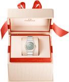 Omega 131.25.28.60.60.001 Constellation Green Dial Steel Gold and Diamonds 28mm image 3 thumbnail