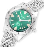 Squale SUPERSSAGR.AC Super-Squale Big Arrows Green Dial on Bracelet image 2 thumbnail