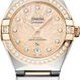 Omega 131.25.29.20.58.002 Constellation Yellow Dial Steel Gold and Diamonds 29mm image 0 thumbnail