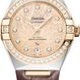 Omega 131.28.29.20.58.001 Constellation Yellow Dial Steel Gold and Diamonds 29mm image 0 thumbnail