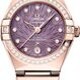 Omega 131.55.29.20.60.001 Constellation Purple Dial Gold and Diamonds 29mm image 0 thumbnail