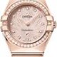 Omega Constellation 131.55.25.60.52.001 Silvery Rose Dial Gold and Diamonds 25mm image 0 thumbnail