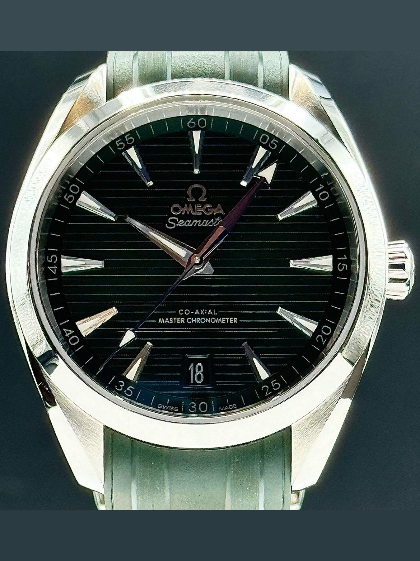 Omega Aqua Terra 150M Green Dial 220.10.41.21.10.001