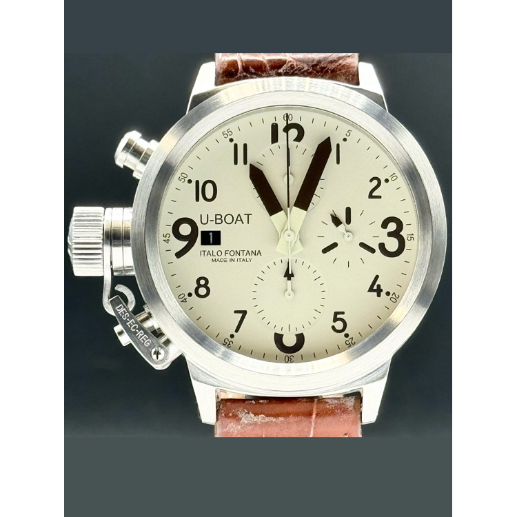 U Boat U-7750/43 Flightdeck Automatic Cream Dial