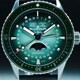 Blancpain 5054 0153 B52A Fifty Fathoms Bathyscaphe Quantieme Complet Phases de Lune Sunburst Green Dial image 0 thumbnail