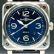 Bell & Ross BR03A-BLU-ST/SCA BR 03 Blue Steel image 0 thumbnail