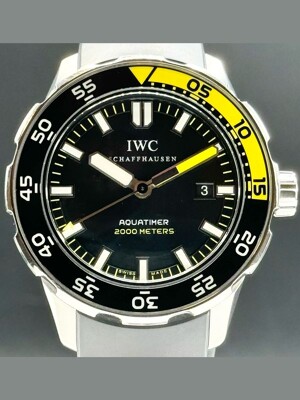IWC IW353804 Aquatimer Automatic 2000 Black Dial Titanium 42mm