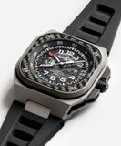 Bell & Ross BRX5R-RAC-TI/SRB BR-X5 Racing Black Rubber Strap image 2 thumbnail