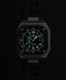 Bell & Ross BRX5R-RAC-TI/SRB BR-X5 Racing Black Rubber Strap image 5 thumbnail