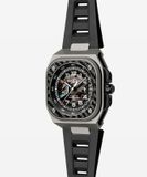 Bell & Ross BRX5R-RAC-TI/SRB BR-X5 Racing Black Rubber Strap image 1 thumbnail