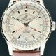 Breitling A32310 Navitimer Automatic GMT 41mm Brown Leather Strap image 0 thumbnail