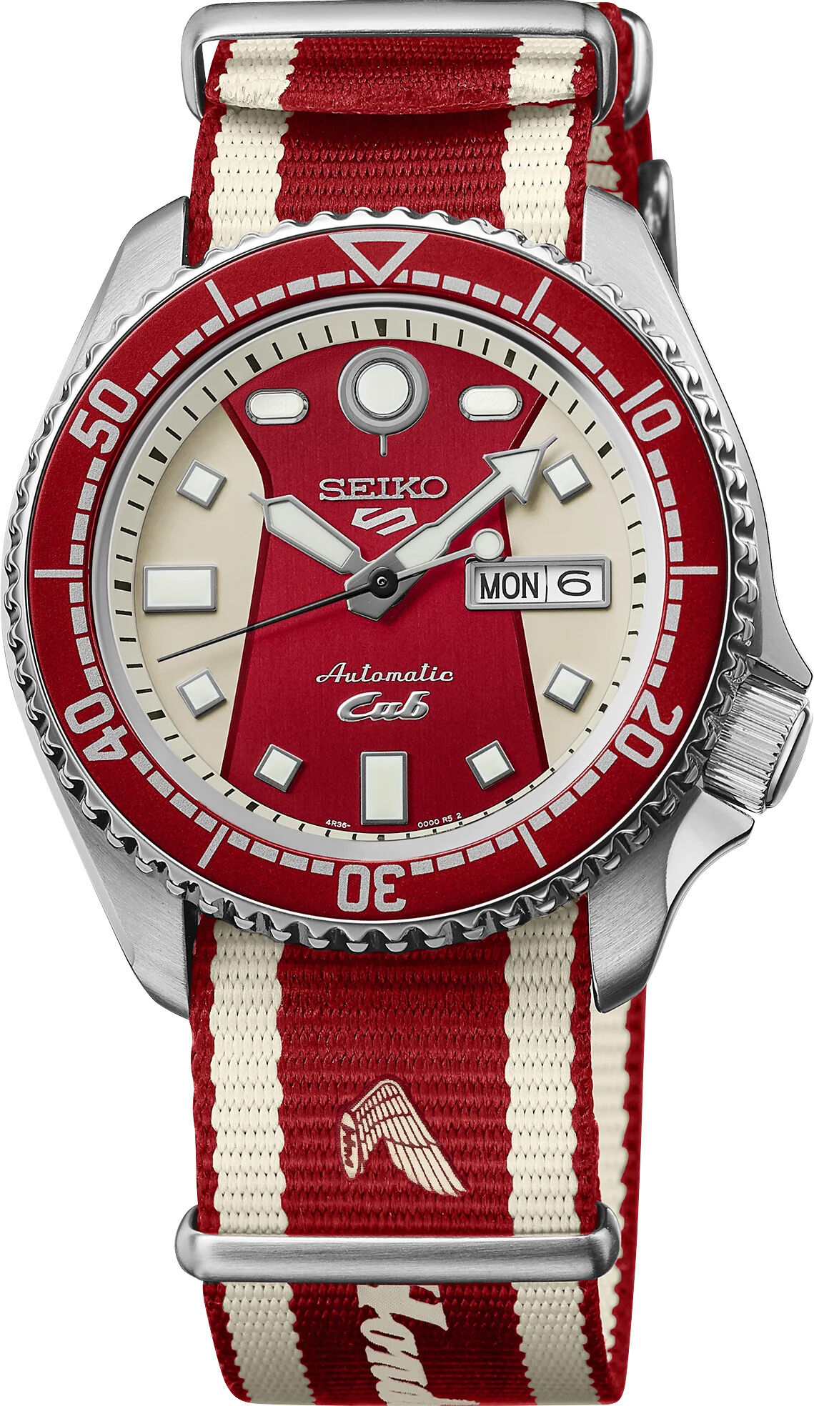Seiko 5 Sports SRPL23 Honda Super Cub U.S Limited Edition