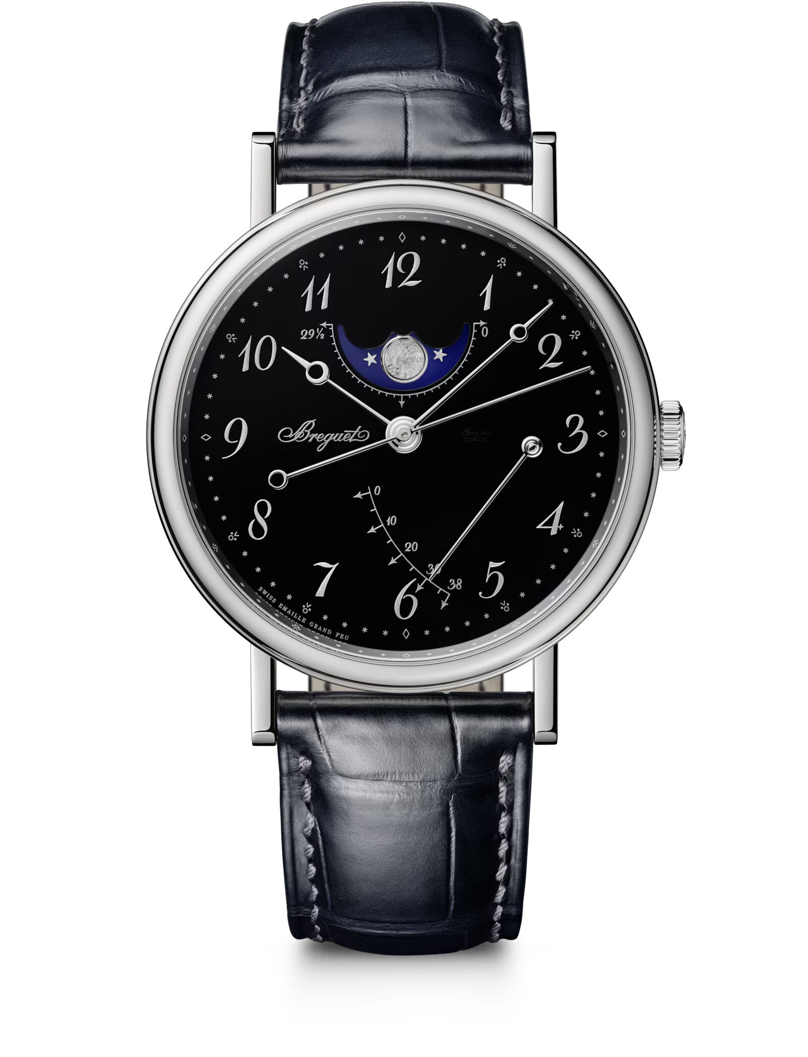 Breguet Classique Phase de Lune 7787PT/2N/9VU