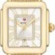 Michele MWW06G000014 Deco Madison Mid 18K Gold Diamond Dial Watch image 0 thumbnail