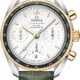 Omega 324.23.38.50.02.001 Speedmaster 38 mm Steel Yellow Gold on Strap image 0 thumbnail