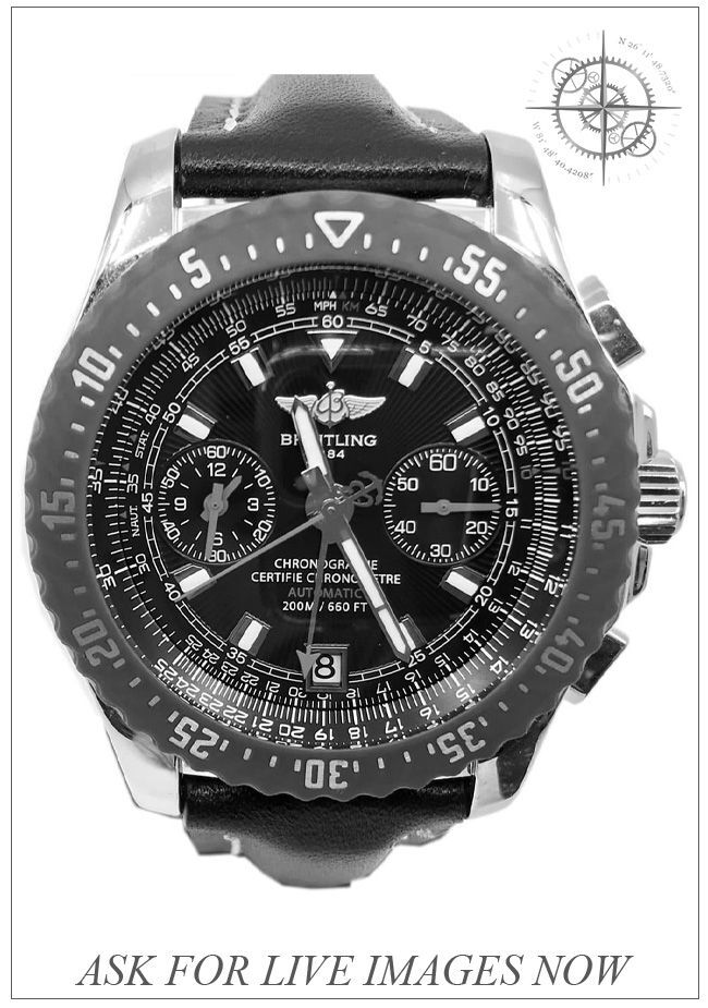 Breitling A27363 Skyracer Raven