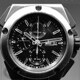 IWC IW376501 Ingenieur Double Chronograph Titanium Certified 45mm Blue Rubber Strap image 0 thumbnail