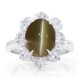 Oscar Heyman 7.24ct Cat's-Eye Entourage Ring 302069 image 0 thumbnail