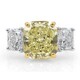 Oscar Heyman 5.39ct Fancy Yellow VVS1 Diamonds Ring 302914 image 0 thumbnail