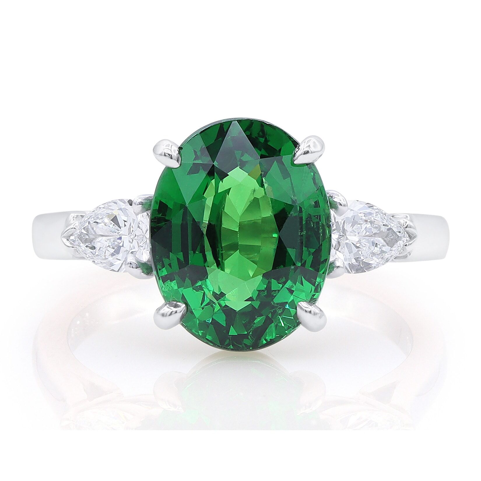 Oscar Heyman 4.20ct Tsavorite Ring 303368