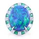 Oscar Heyman 17.19ct Black Opal Ring 303560 image 0 thumbnail