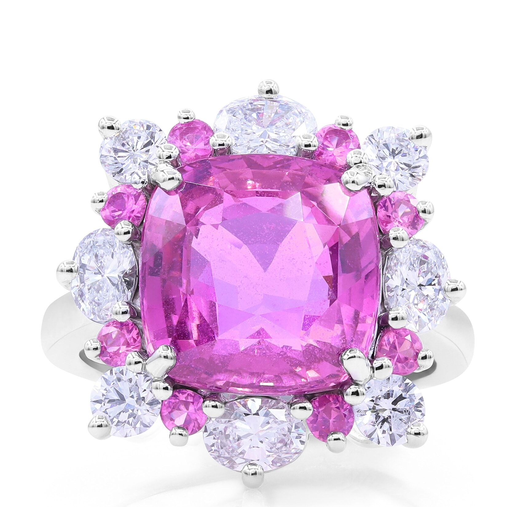 Oscar Heyman 8.03ct Pink Sapphire Ring 303633