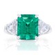 Oscar Heyman 3.39ct No Oil Columbian Emerald Ring 303636 image 0 thumbnail