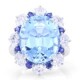 Oscar Heyman 11.29ct Oval Aquamarine Ring 303714 image 0 thumbnail