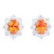 Oscar Heyman Mandarin Garnet Entourage Earrings 707000 image 0 thumbnail