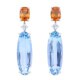 Oscar Heyman Aquamarine & Orange Sapphire Earrings 707034 image 0 thumbnail