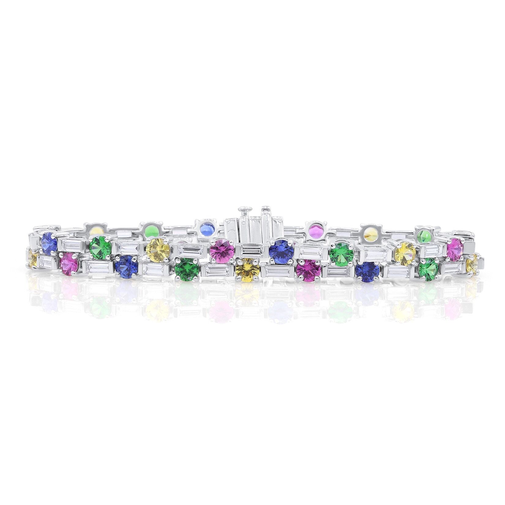 Oscar Heyman Multi-Color Boolean Bracelet 804672