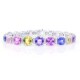 Oscar Heyman Multi-Color Unheated Sapphire Bracelet 804715 image 0 thumbnail