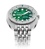DOXA SUB 200T Diamonds 804.10D.131.10 Sea Emerald on Bracelet image 1 thumbnail