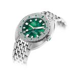 DOXA SUB 200T Diamonds 804.10D.131.10 Sea Emerald on Bracelet image 2 thumbnail
