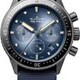 Blancpain 5200 0140 NAOA Fifty Fathoms Bathyscaphe Chronographe Flyback Automatic 43.6mm Blue Dial image 0 thumbnail