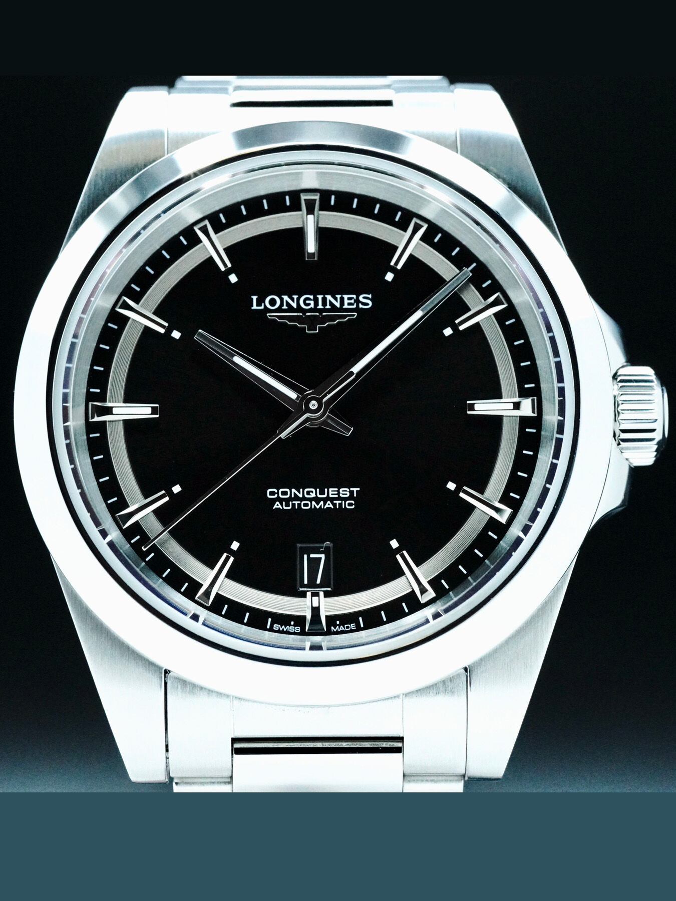 Longines L3.720.4.52.6 Noir 12 Index